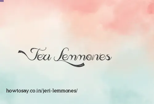 Jeri Lemmones