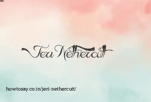 Jeri Nethercutt