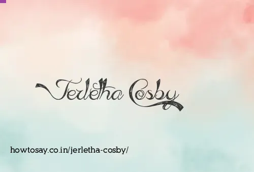 Jerletha Cosby