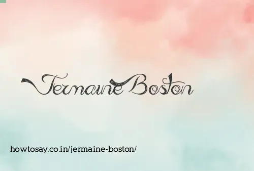 Jermaine Boston
