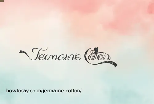 Jermaine Cotton