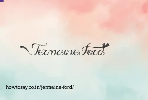 Jermaine Ford