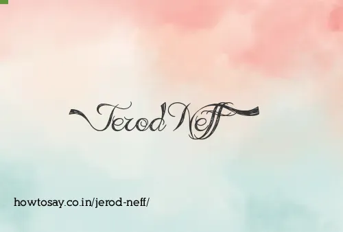 Jerod Neff