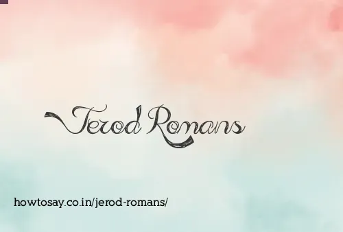 Jerod Romans