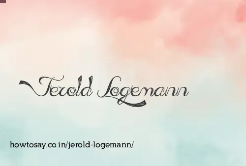 Jerold Logemann