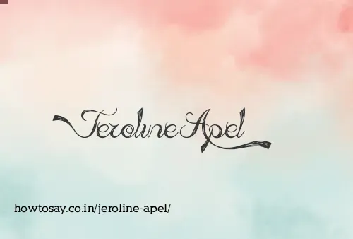 Jeroline Apel