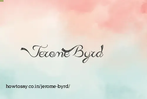 Jerome Byrd