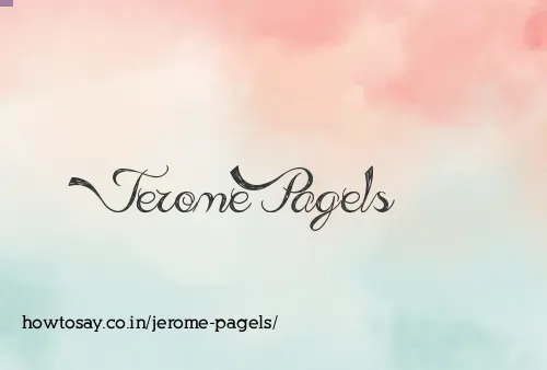 Jerome Pagels
