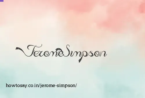 Jerome Simpson