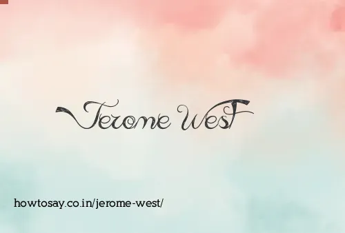 Jerome West