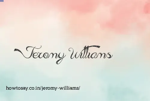 Jeromy Williams