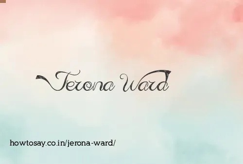Jerona Ward