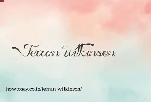 Jerran Wilkinson