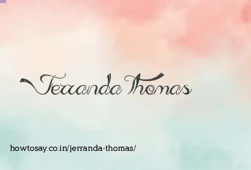 Jerranda Thomas