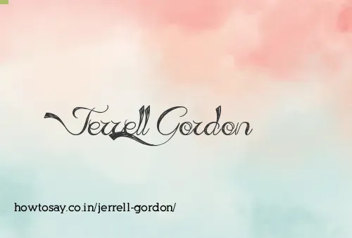 Jerrell Gordon