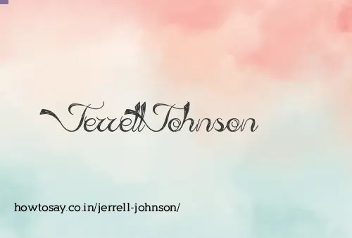 Jerrell Johnson