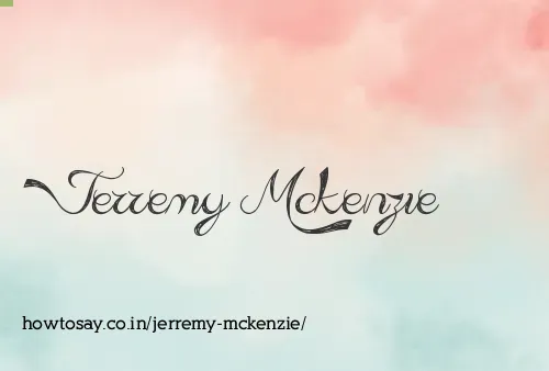 Jerremy Mckenzie