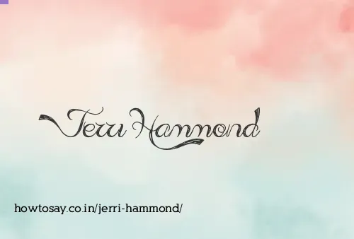 Jerri Hammond