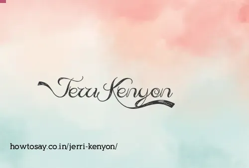 Jerri Kenyon
