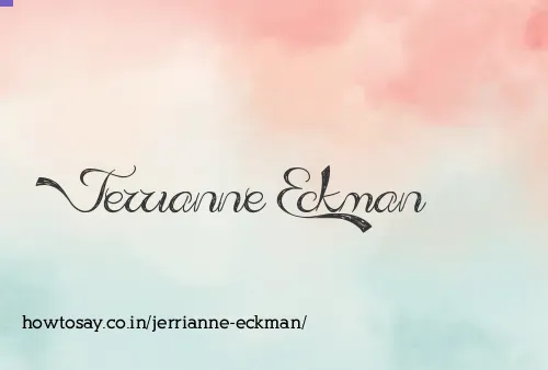 Jerrianne Eckman