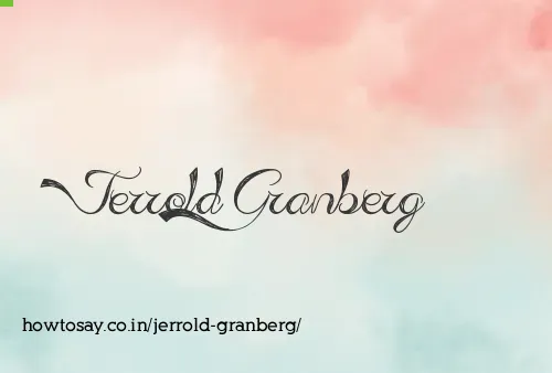 Jerrold Granberg