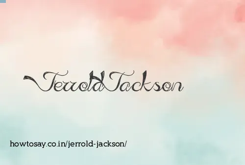 Jerrold Jackson