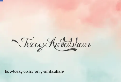 Jerry Aintablian