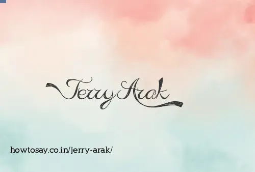 Jerry Arak