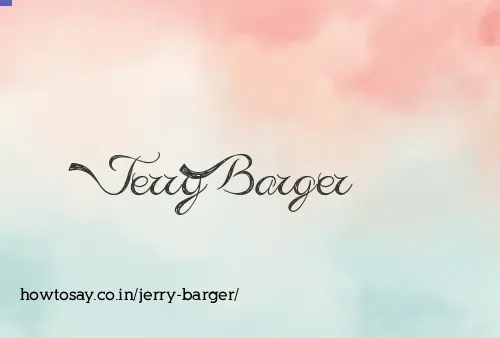 Jerry Barger