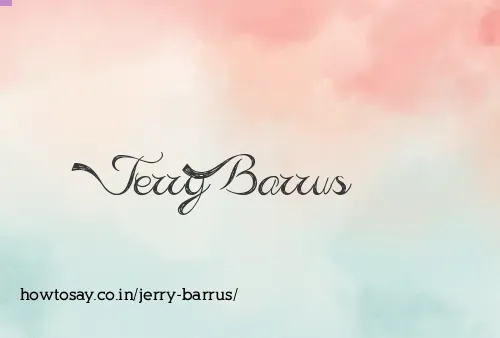 Jerry Barrus