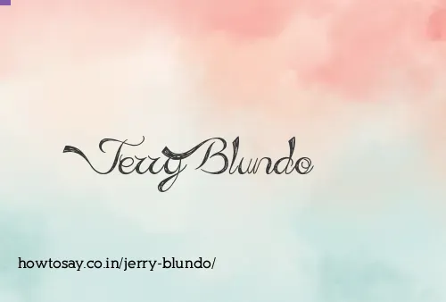 Jerry Blundo