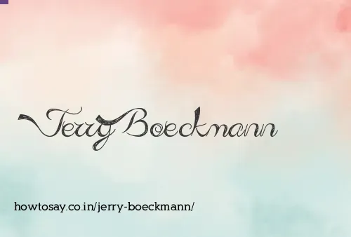 Jerry Boeckmann
