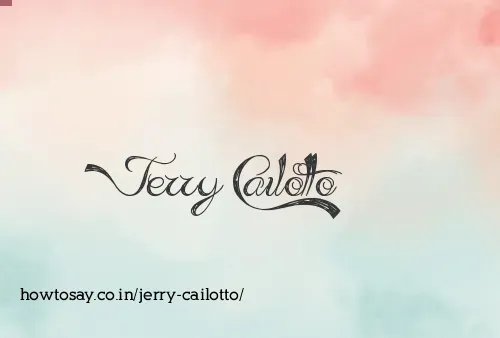 Jerry Cailotto