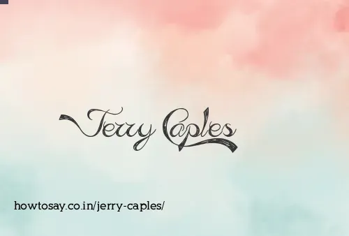 Jerry Caples