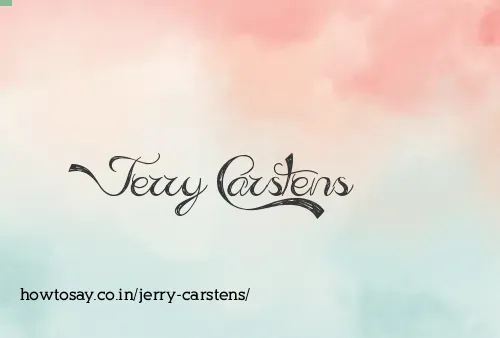Jerry Carstens
