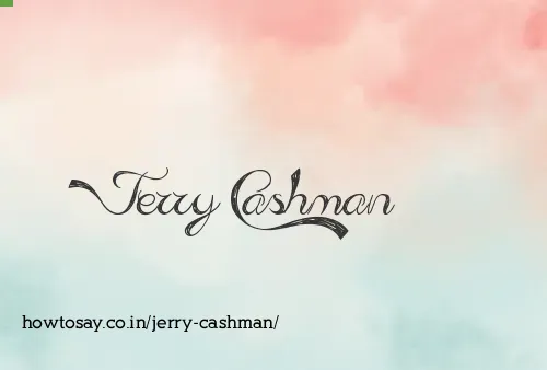 Jerry Cashman