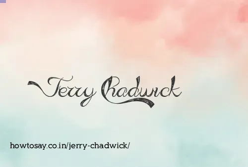 Jerry Chadwick