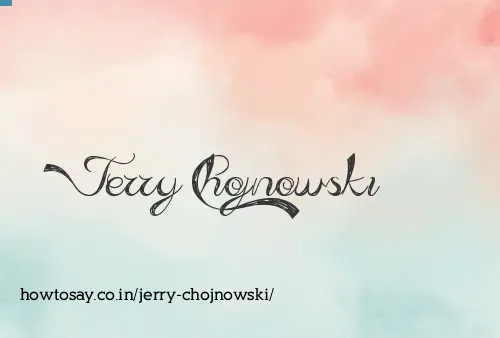 Jerry Chojnowski