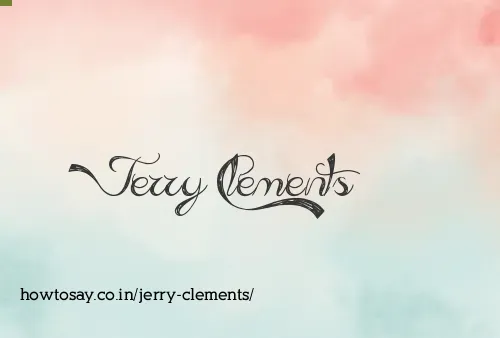 Jerry Clements
