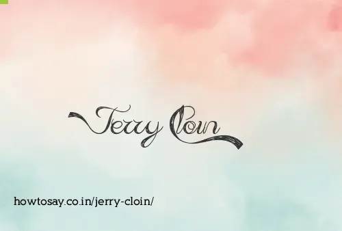 Jerry Cloin