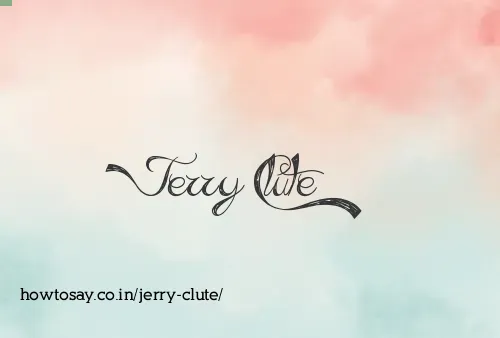 Jerry Clute
