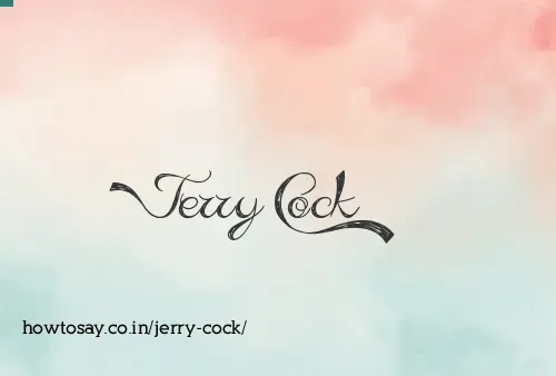 Jerry Cock
