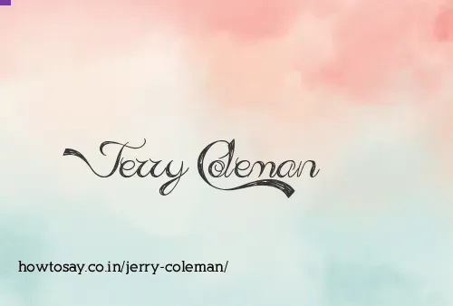 Jerry Coleman