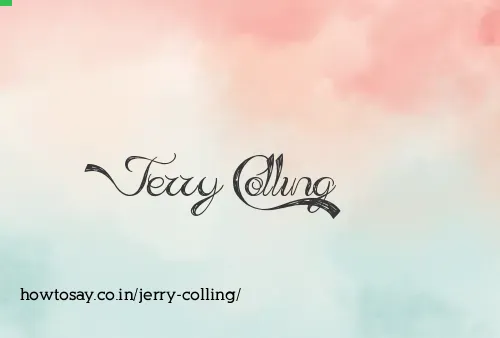 Jerry Colling