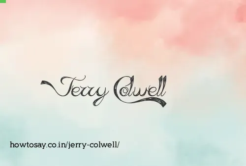 Jerry Colwell