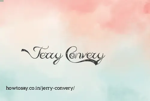 Jerry Convery