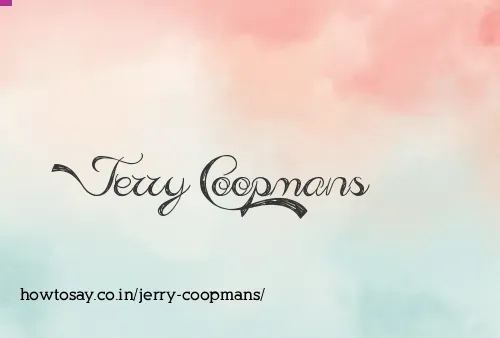 Jerry Coopmans