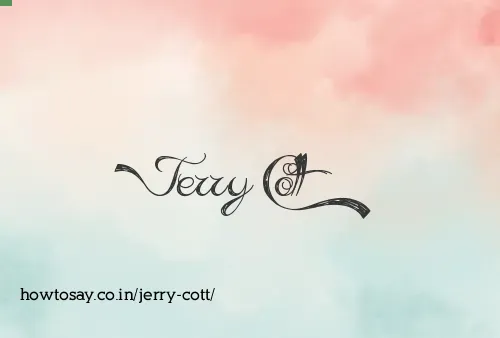 Jerry Cott
