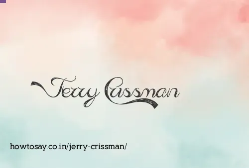 Jerry Crissman