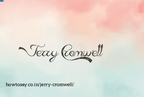 Jerry Cromwell